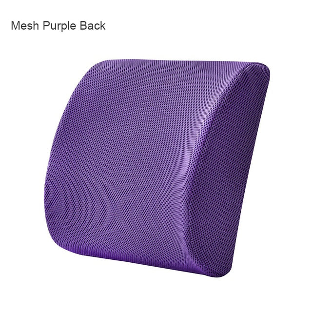 Mesh Purple Back Cushion